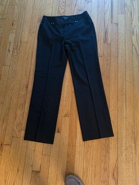 Larry Levine Classic Black Trousers